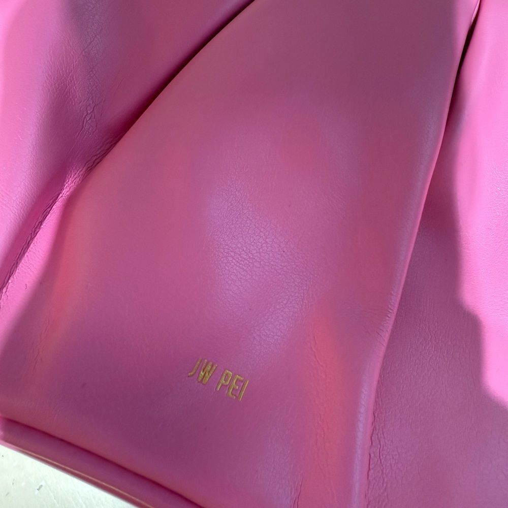 Gabbi Ruched Hobo Handbag - Pink - Picture 2 of 9